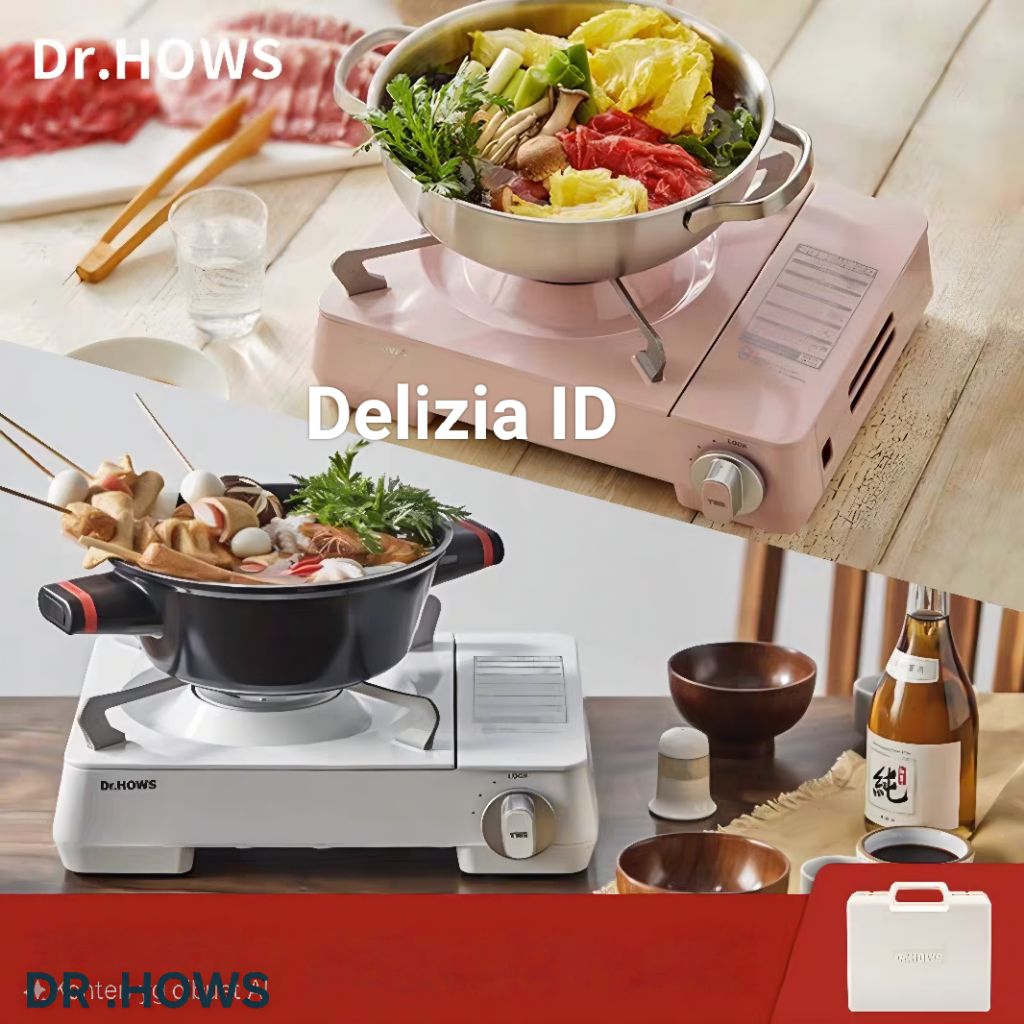 Ready Kompor Gas Portable Dr. Hows Original / Twinkle Portable Stove Dr. Hows / Kompor Ala Korea