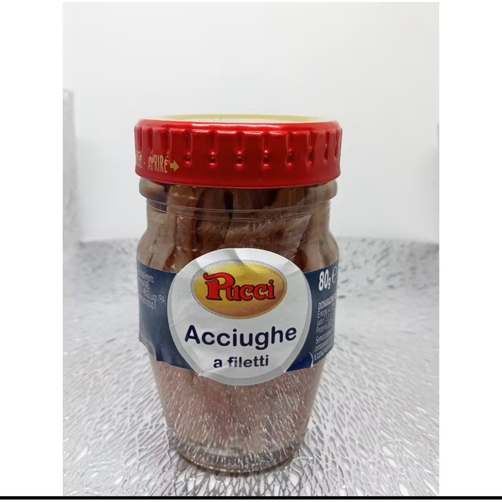 

PUCCI ACCIUGHE ANCHOVIES FILLET IN OIL 78gr