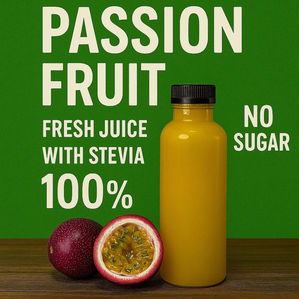 

Juicelicious Jus Buah Markisa Sehat With Stevia 100%, No Added Sugar - 250ml
