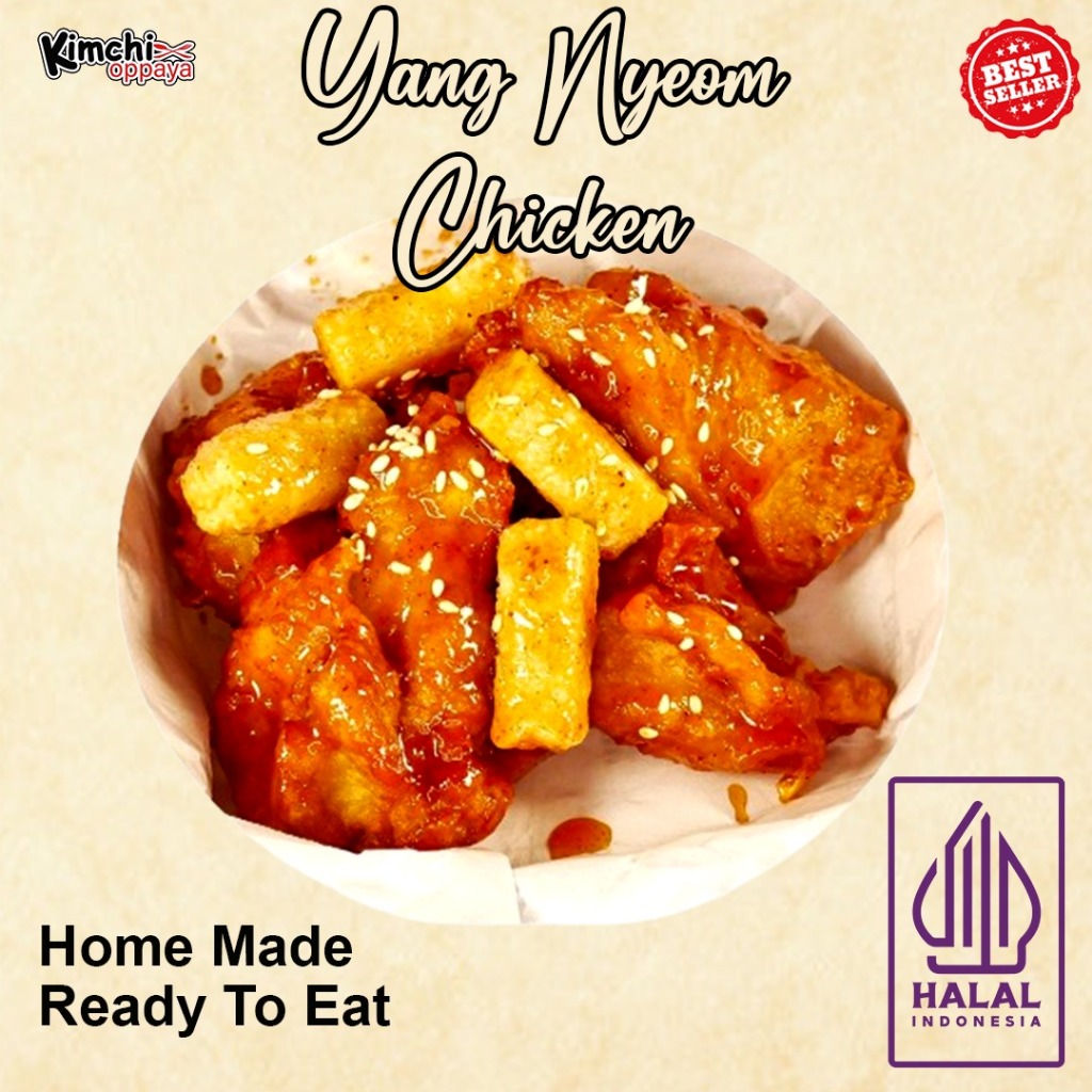 

Chickin Iyagi - YangNyeom Chiken 5 Potongan