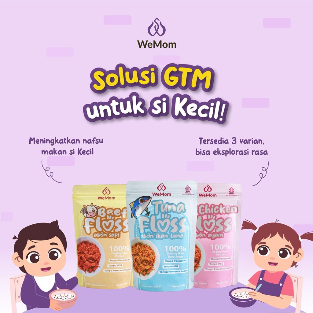 

ABON MPASI SEHAT TANPA TEPUNG, TANPA MSG, TANPA PENGAWET DAN TANPA PERISA BUATAN.