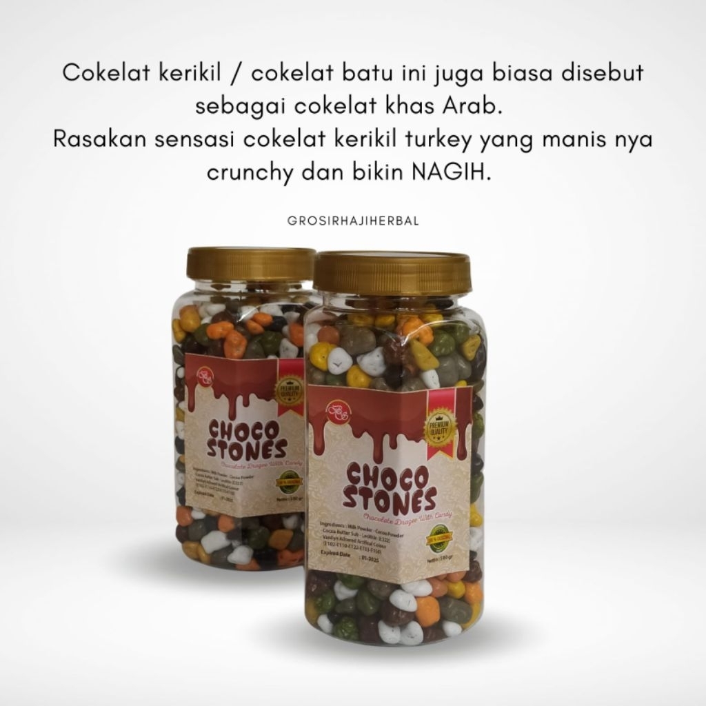 

Coklat kerikil turki 500gr choco stone coklat batu