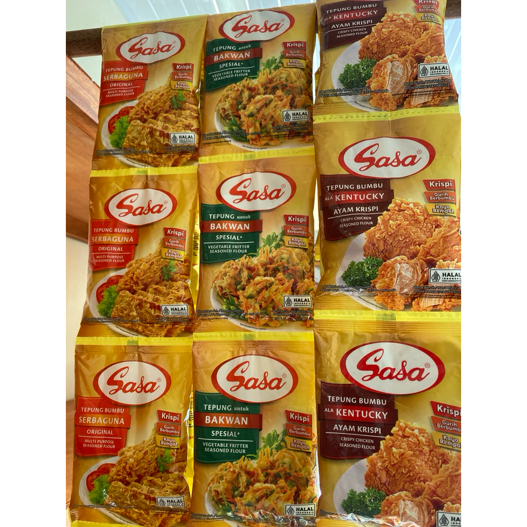 

Sasa Tepung bumbu 90gr (1 renceng)