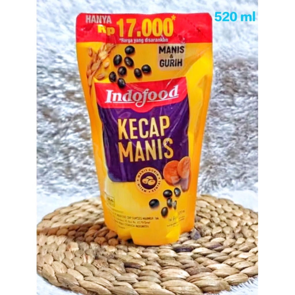 

Kecap Manis Indofood 520 ml