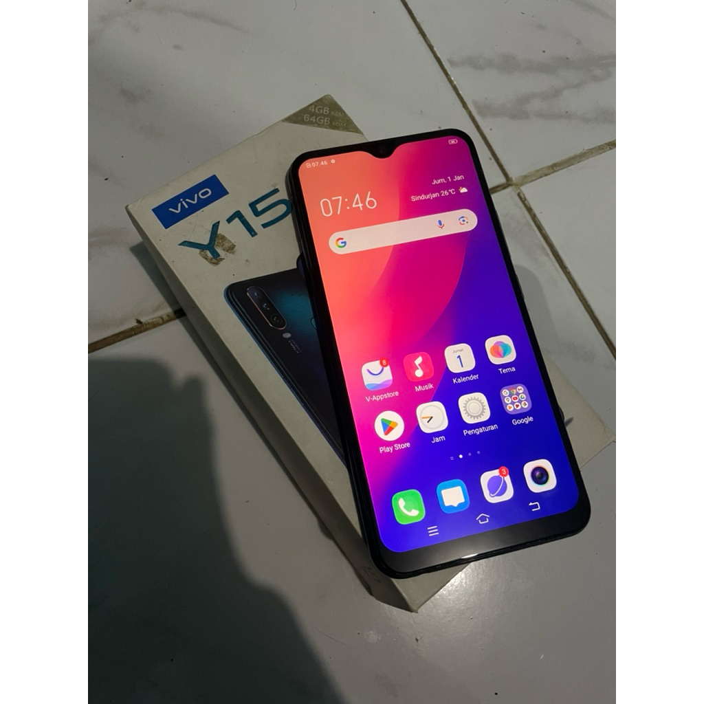 Vivo Y15 Ram 4/64 no minus