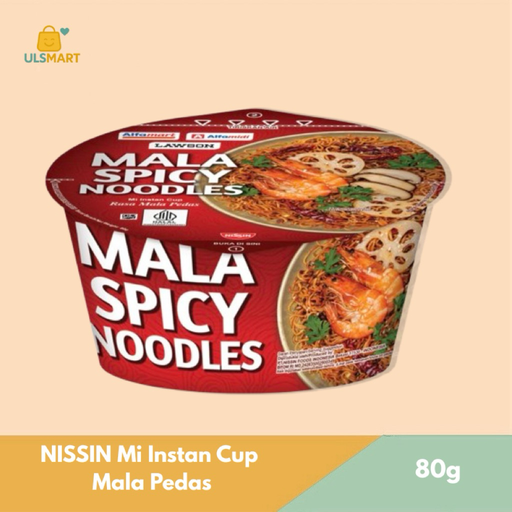 

NISSIN Mi Instan Cup Mala Pedas 80 g