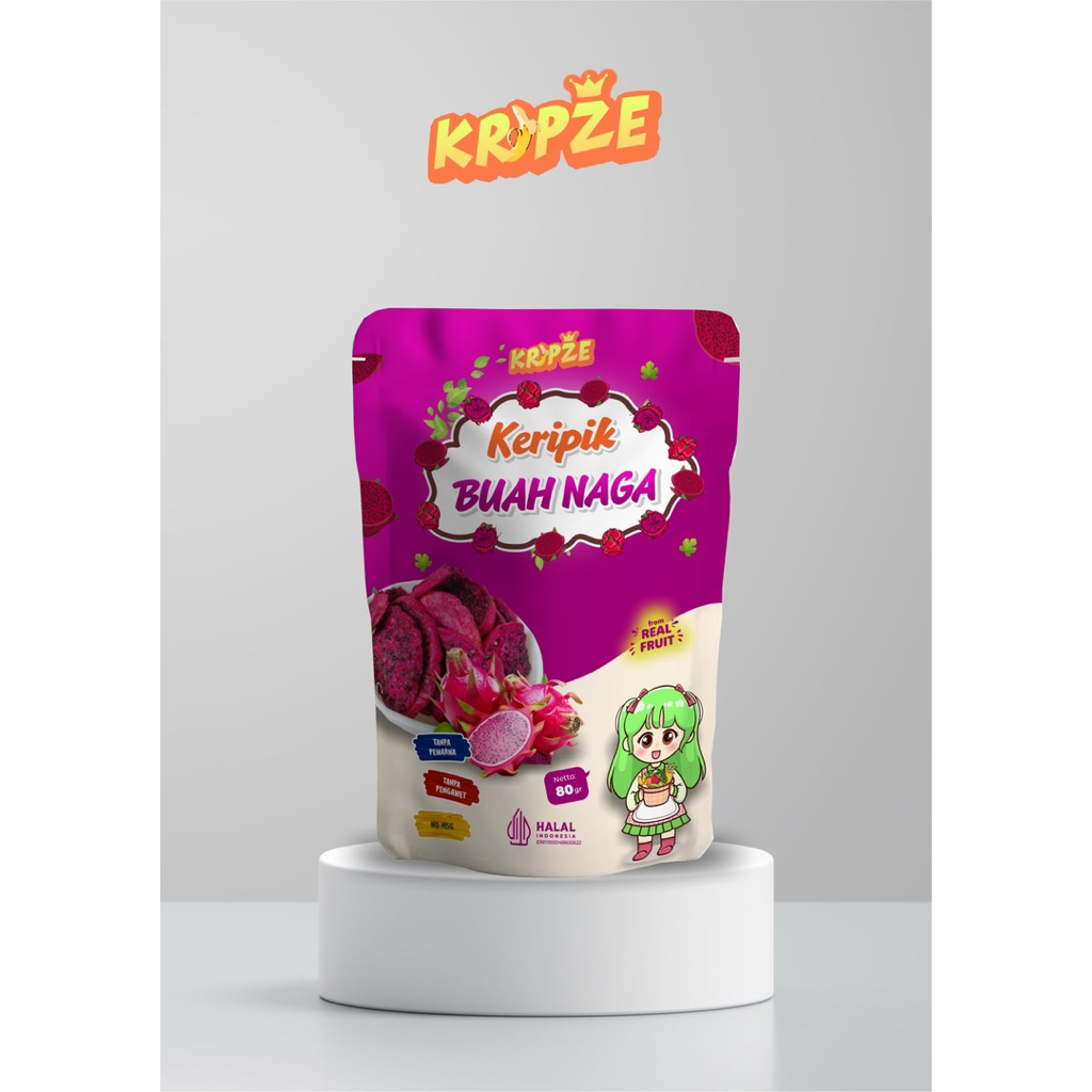 

Kripze Keripik Buah Naga 80g