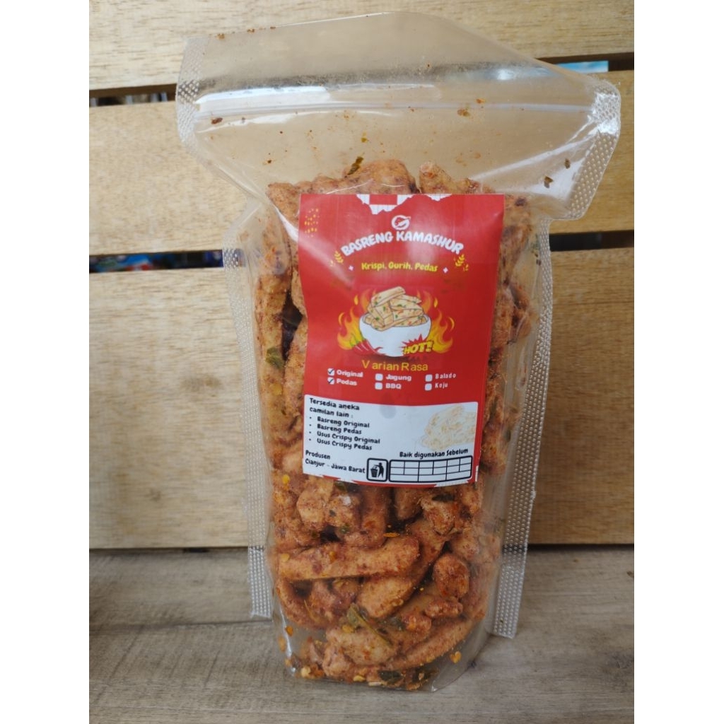 

snack basreng pedas chili oil 125gram