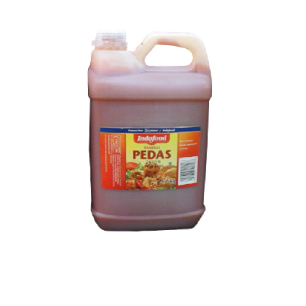 

Indofood Sambal Pedas 5.5kg – Pedas Gurih untuk Usaha & Keluarga Besar