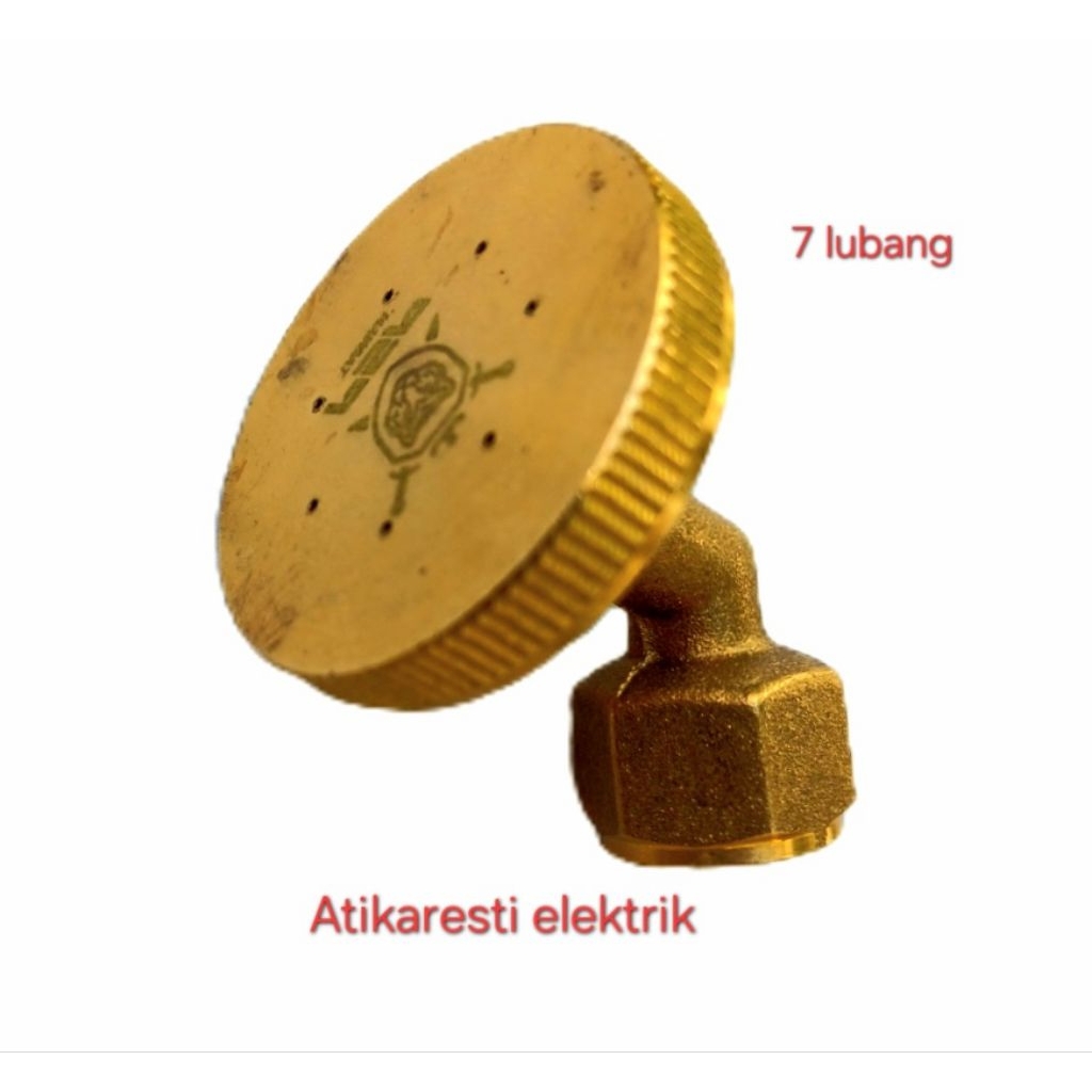 Nozzle Kuningan 7 lubang kabut spuyer Sprayer elektrik manual spuyer