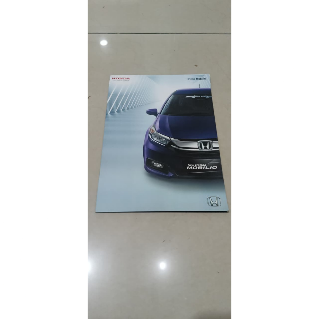 Brosur Katalog Mobil Honda Mobilio Facelift 2017-2018 versi Buku