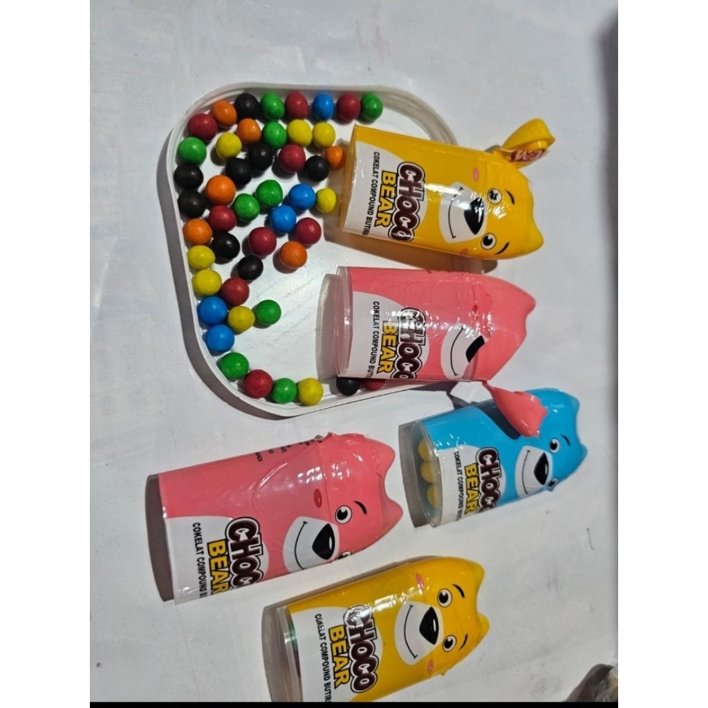 

Coklat Bear Choco coklat Chacha isi 30 pcs