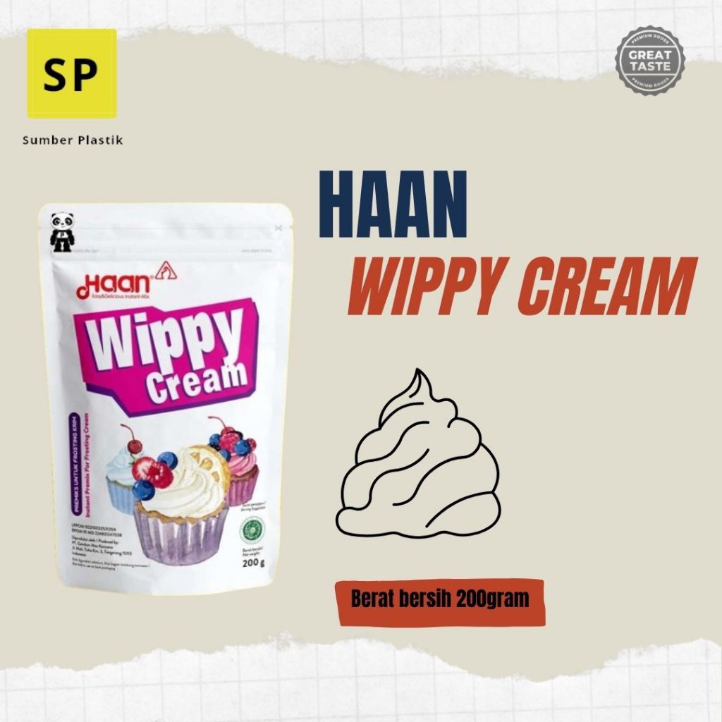 

Haan Wippy Cream 200gram