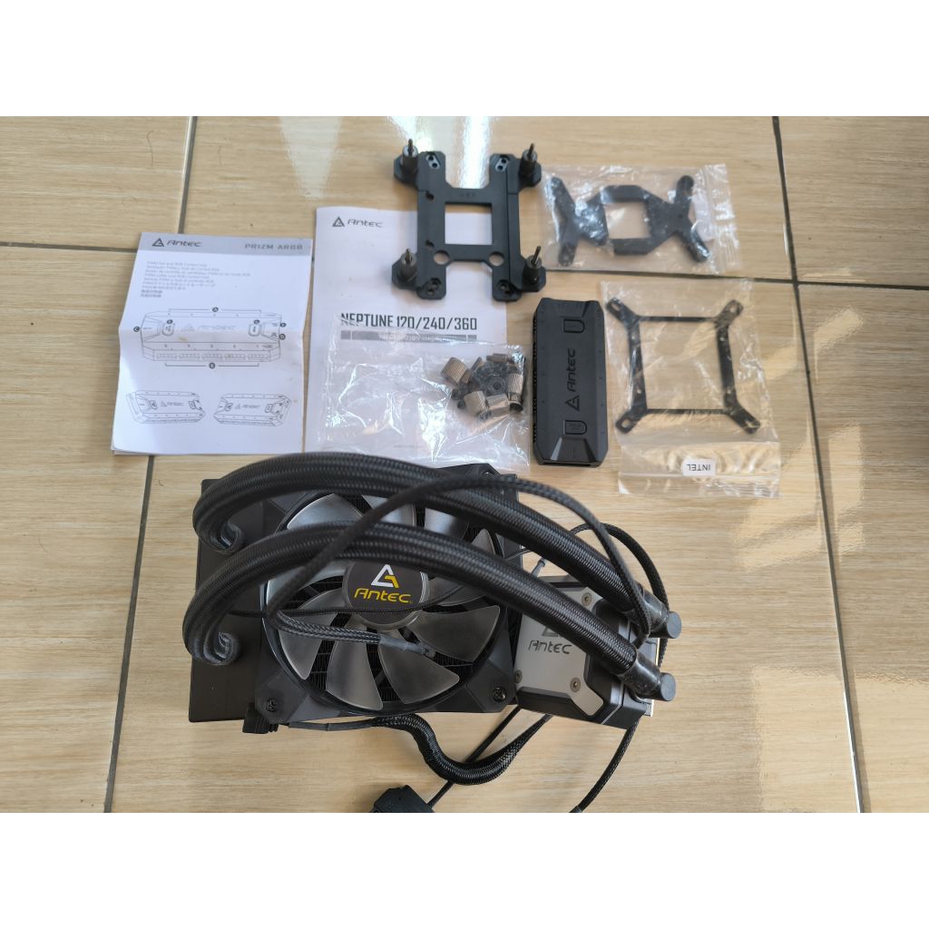 Antec Neptune 120 ARGB (Minus Mounting Bracket AMD tidak ada)