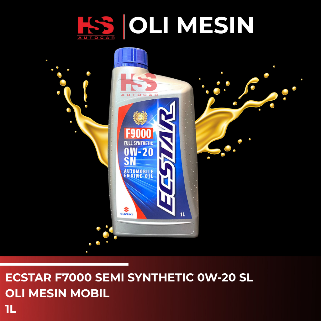 Oli Suzuki Ecstar 0W-20 SN F9000 Full Synthetic 1 L/Oli ecstar