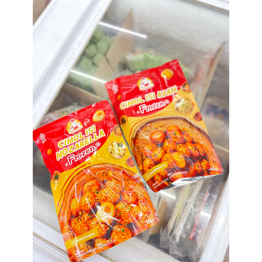 

CIMOL BOJOT AA ISI AYAM DAN MOZARELLA