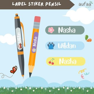 

[isi 50] Stiker Pensil | Stiker Alat Tulis