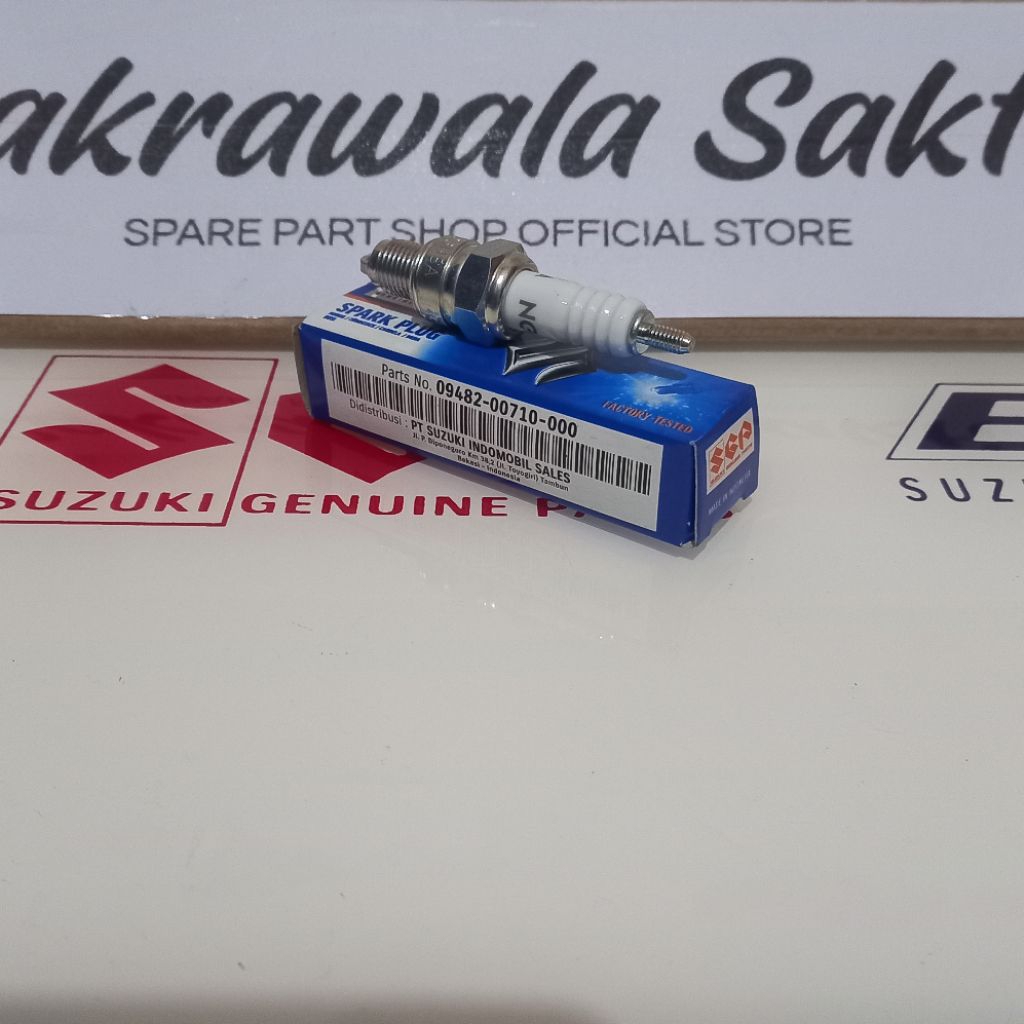 BUSI MOTOR SUZUKI BUSI SMASH BUSI HAYATE ORI BUSI  SKYWAVE ORIGINAL ASLI  09482-00710-000