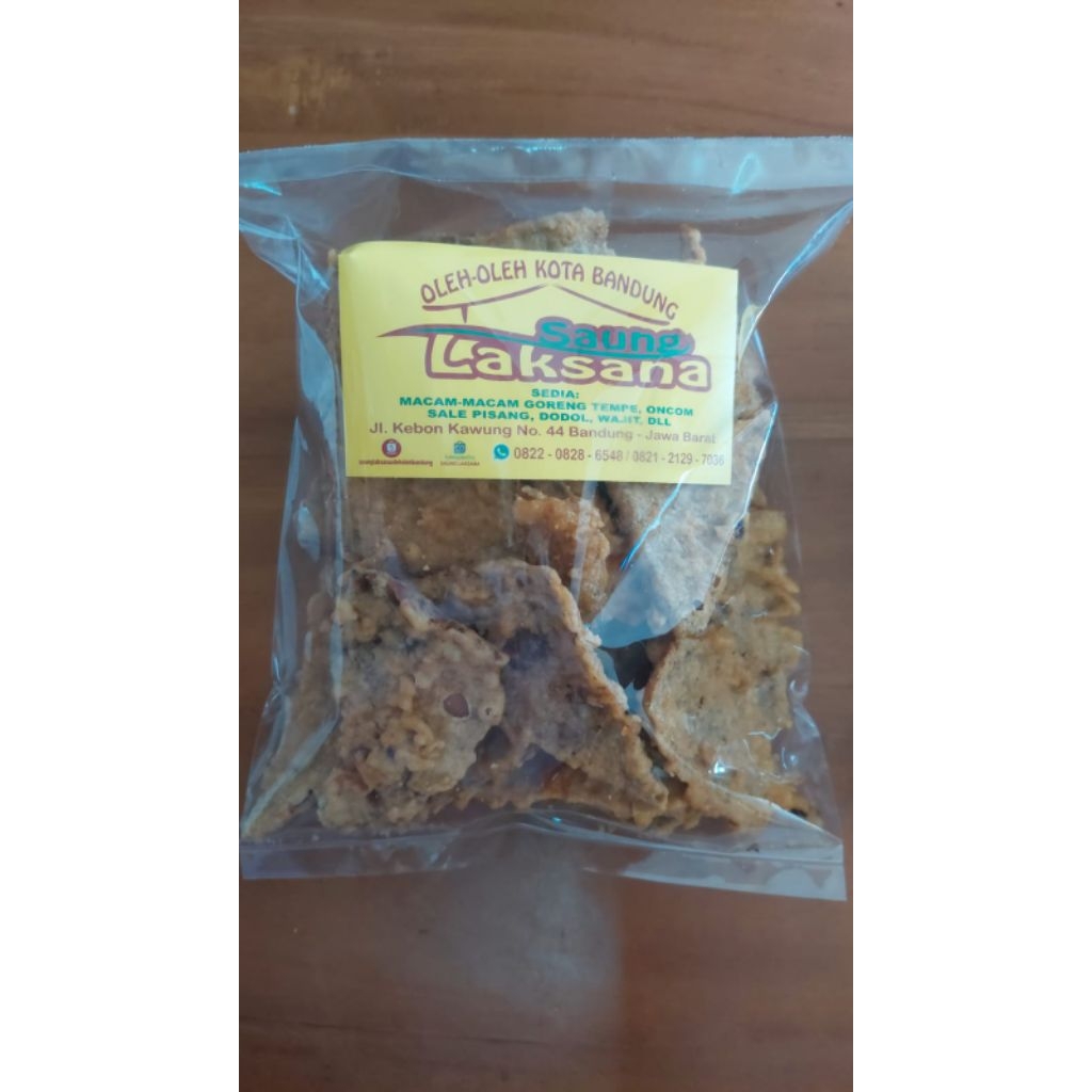 

Goreng oncom 250gram