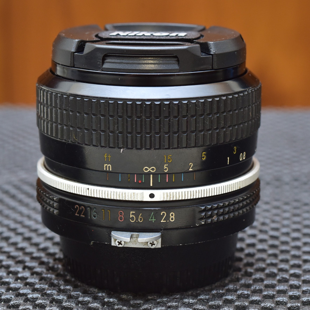 Dijual Lensa Manual Nikon Nikkor 35 mm f/ 2.8 Pre AI Used Good Condition