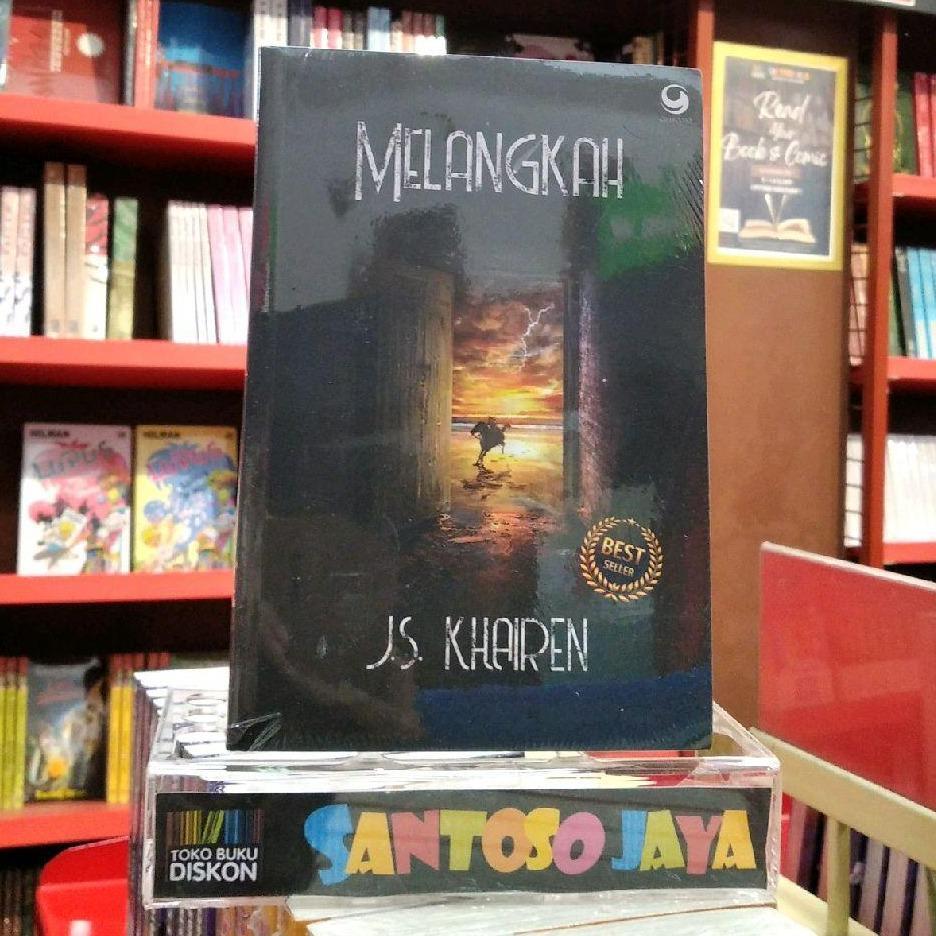 Buku Novel Melangkah oleh J.S. Khairen