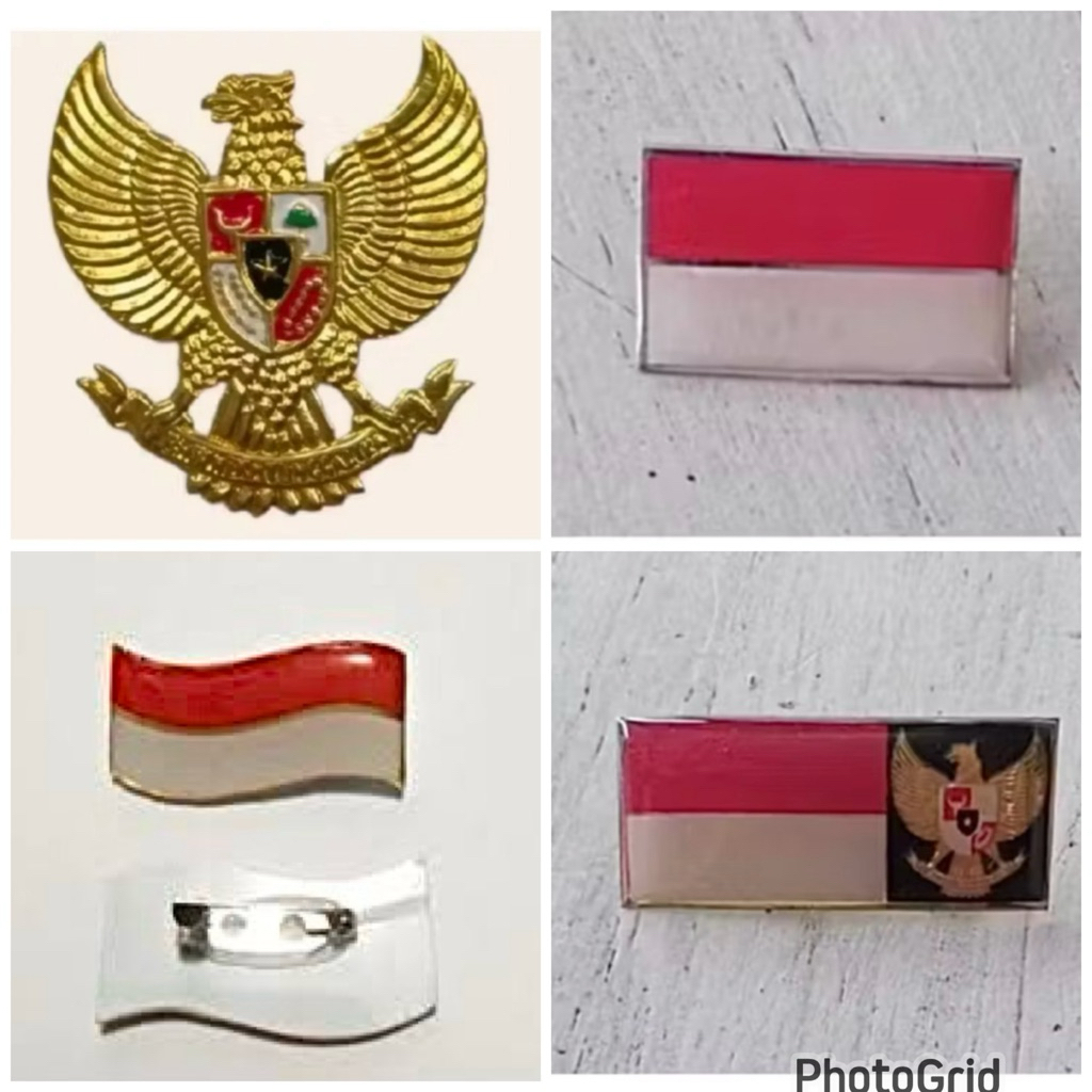 PIN MERAH PUTIH / PIN MERAH PUTIH GARUDA / PIN GARUDA / PIN PASKIBRA