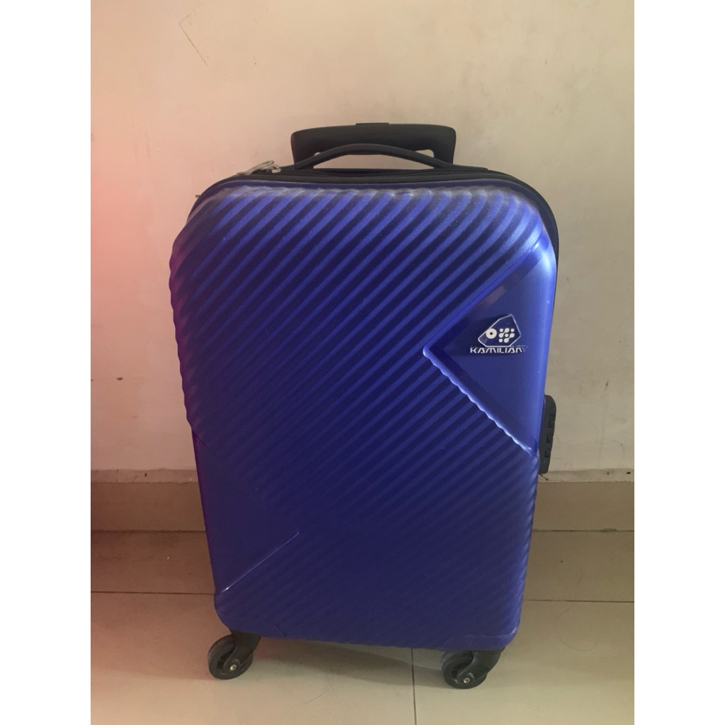 Preloved Kamiliant by American Tourister Zakk Koper Hardcase Cabin/20 inch - Royal Blue