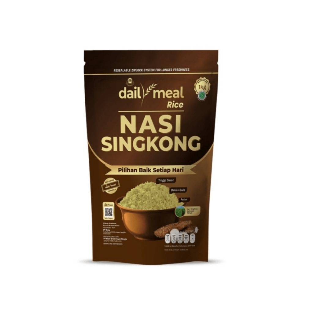 

Daily meal Nasi singkong 250g
