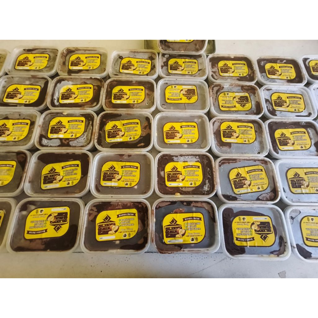 

Brownies durian cokelat