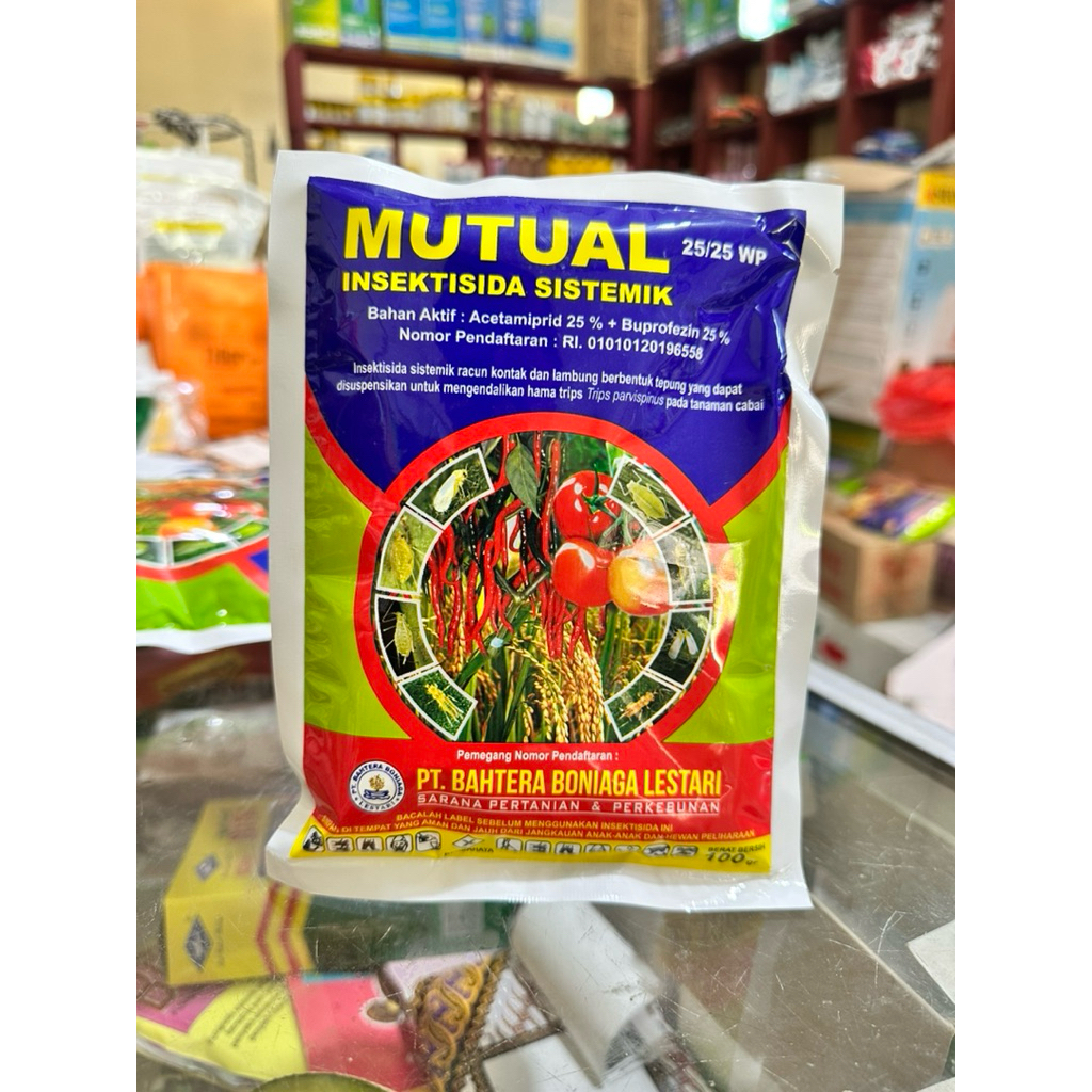 INSEKTISIDA MUTUAL 25/25WP 100gram - INSEKTISIDA SISTEMIK MUTIAL