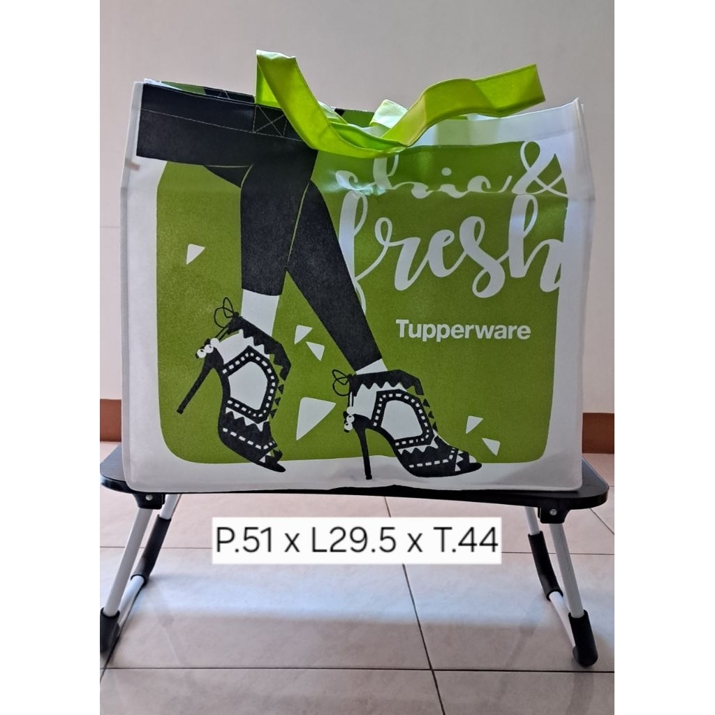 NEW - ORI Shopping Bag Fresh Lime Tupperware