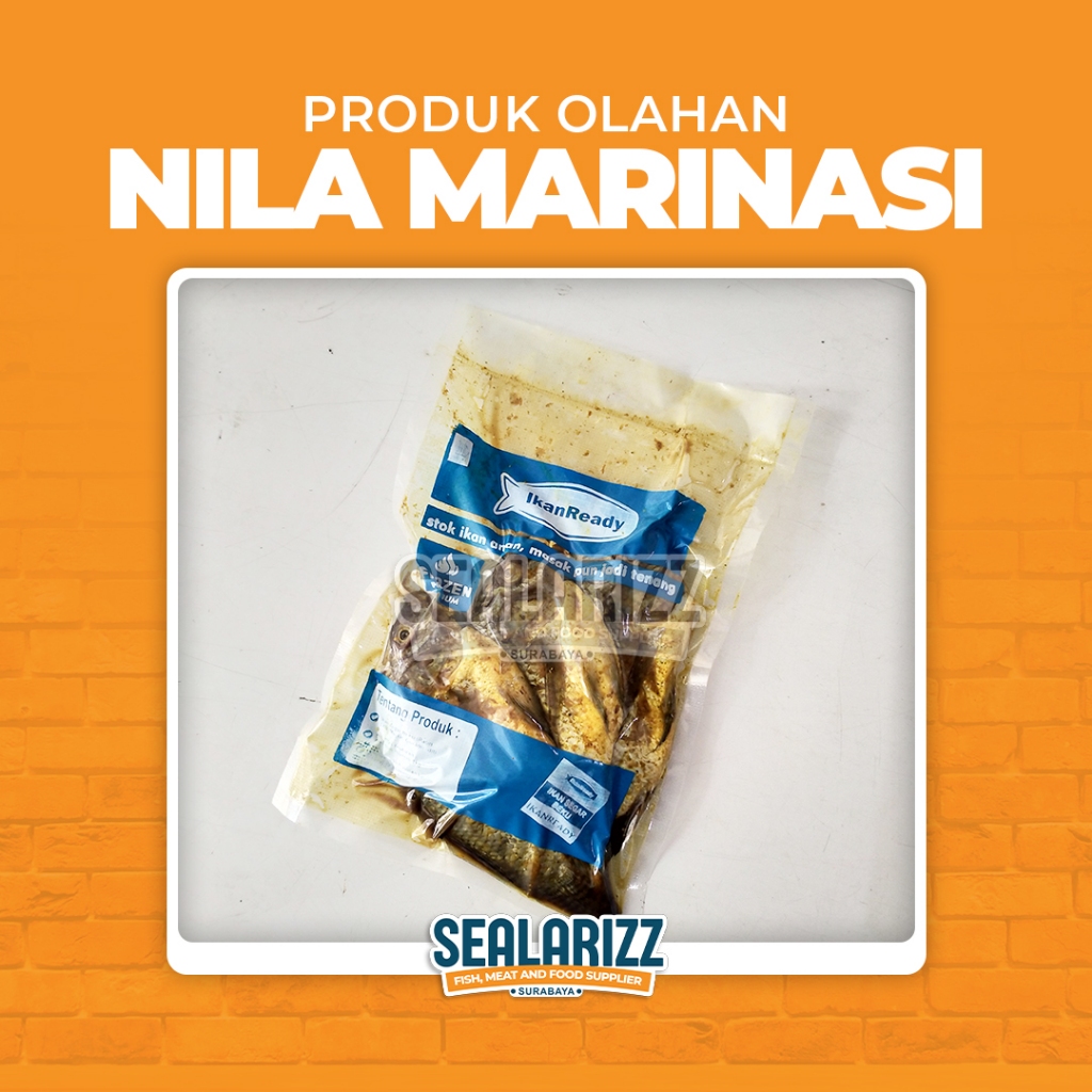 

Nila Marinasi / Nila Bumbu Kuning / Nila Bersih / Ikan Nila / Nila Siap Goreng / Jual Nila Surabaya