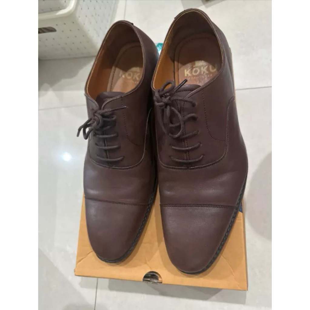 Preloved Sepatu Kulit Pria - Koku Footwear uk. 45