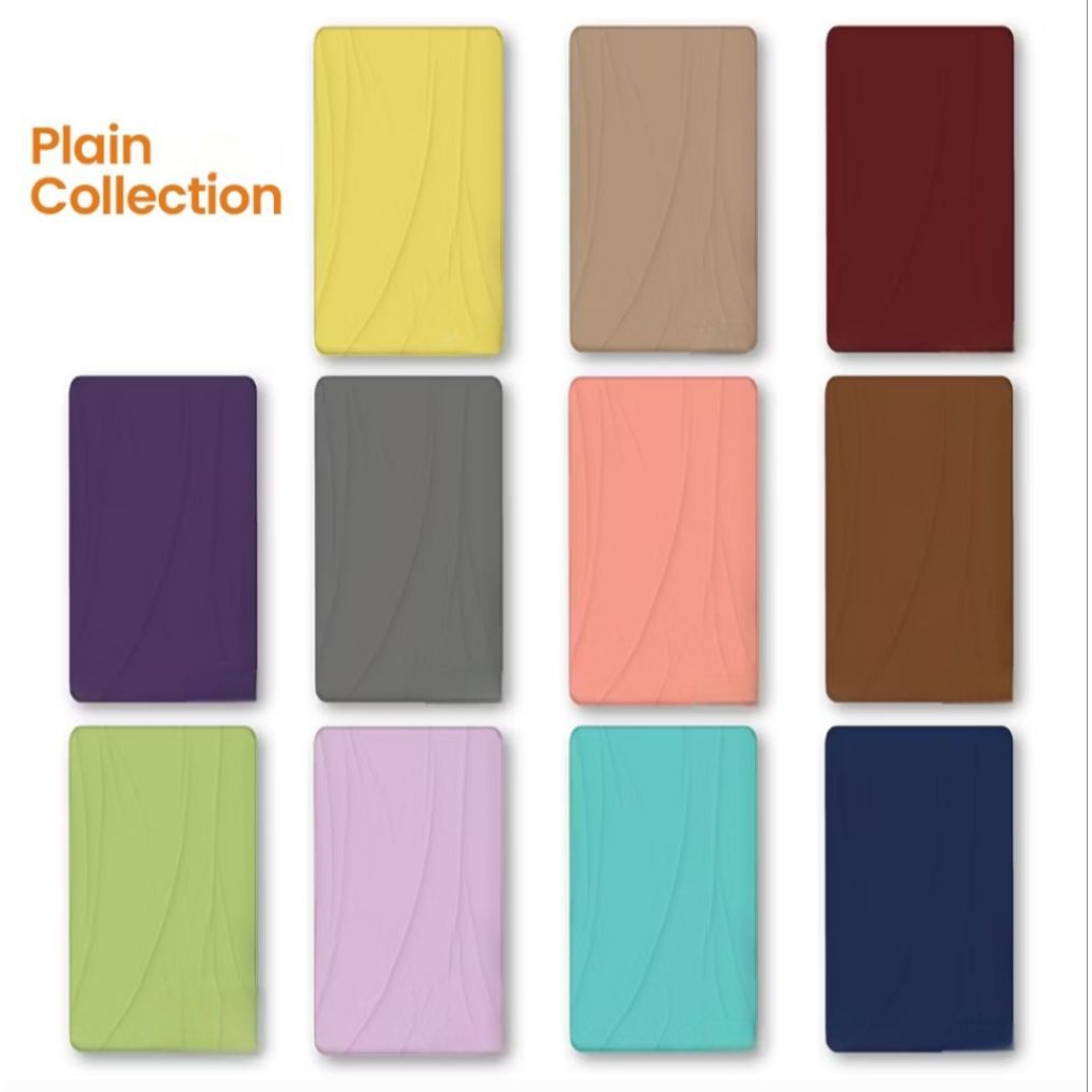 Sarung Kasur Busa Resleting Polos Ukuran 120 x 200