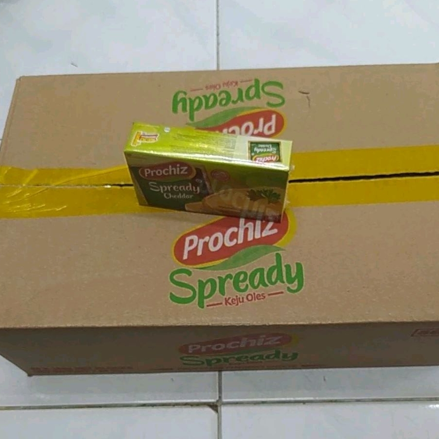 

[Perkarton]Keju Prochiz Oles Spready 160gram 48pcs