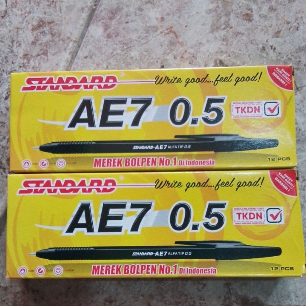 

Pulpen Standard Ae7 0,5 1pak (12pcs)