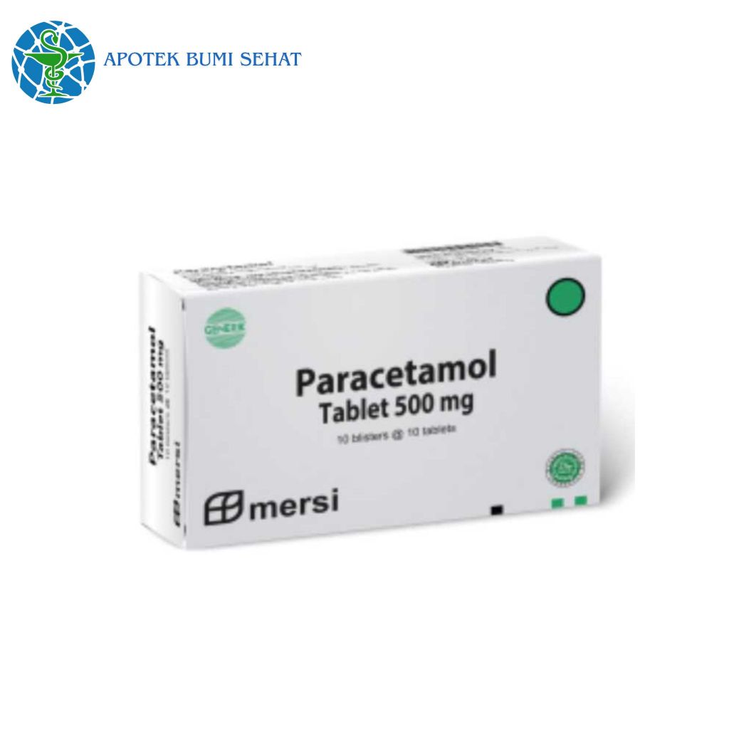 PARACETAMOL 500 MG BOX MERSI