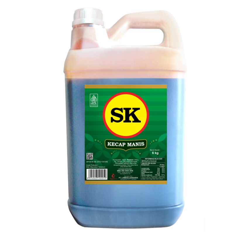 

kecap manis sk jerigen 5 kg