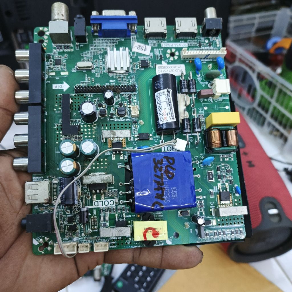 mb Polytron pld 32t7511/32t7511.mainboard Polytron pld32t7511/mesin tv Polytron pld32t7511