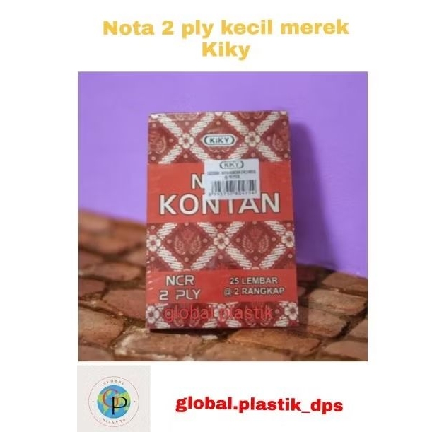 

Buku nota 2 ply kecil merek KIKY