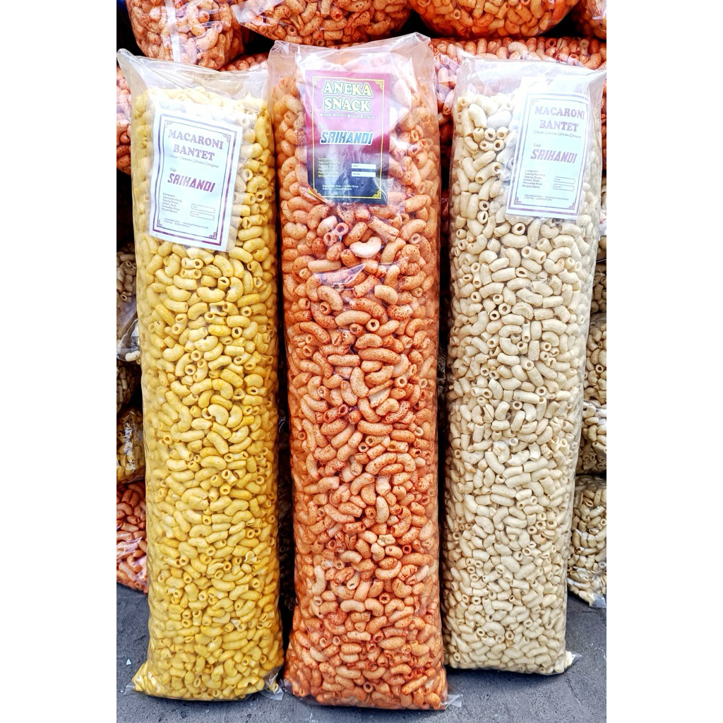 

2kg MAKARONI MEKAR 3 macam rasa
