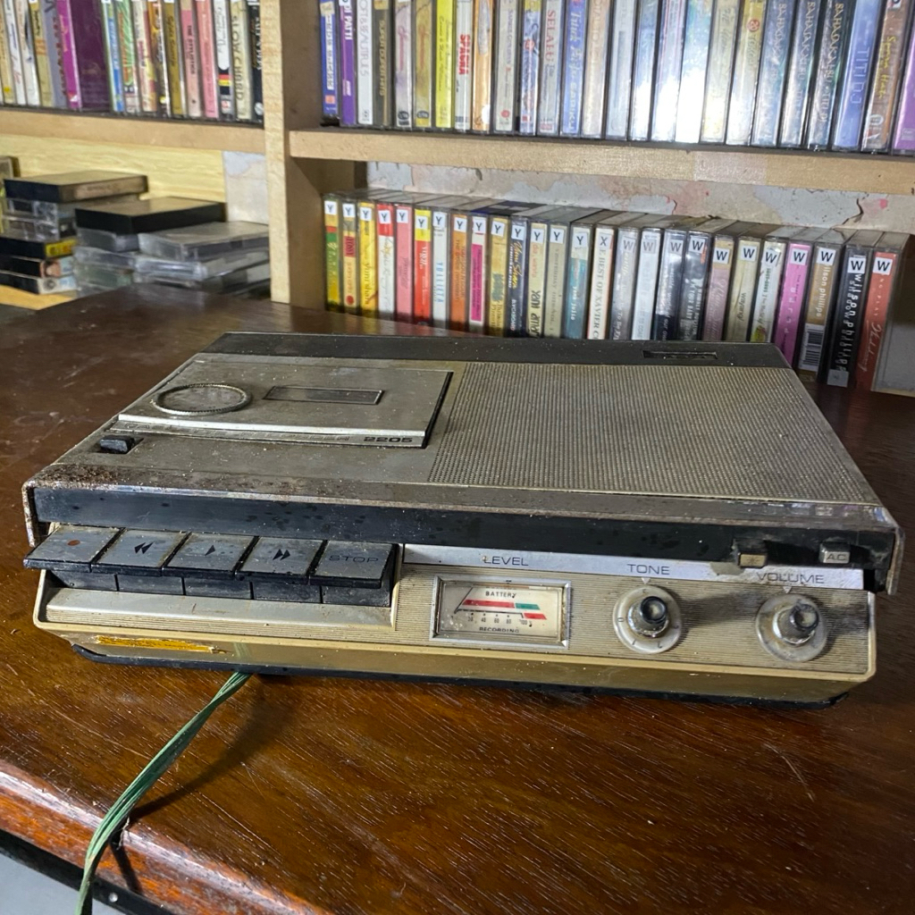 Tape Recorder Jadul Vintage – Kolektor & Pajangan Retro Cafe/Studio - Bisa Nego