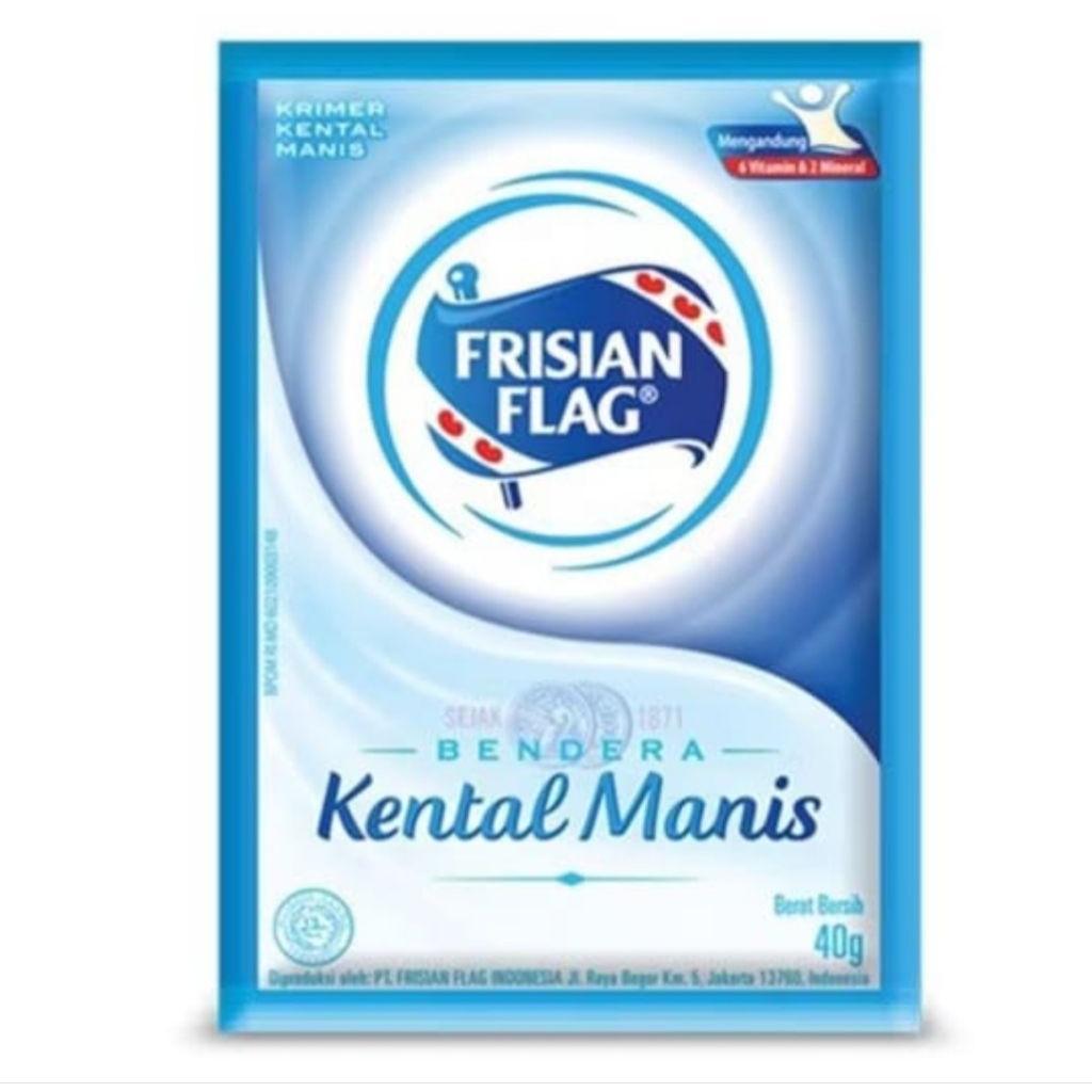 

SUSU Frisian Flag Bendera Susu Kental Manis dan Cokelat Sachet 38gr Satuan