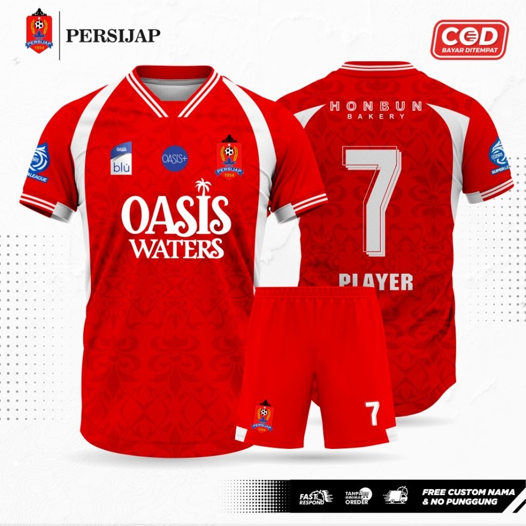 JERSEY PERSIJAP JEPARA TERBARU 2025/2026 GRATIS TAMBAH NAMESET - KAOS PERSIJAP - BAJU PERSIJAP