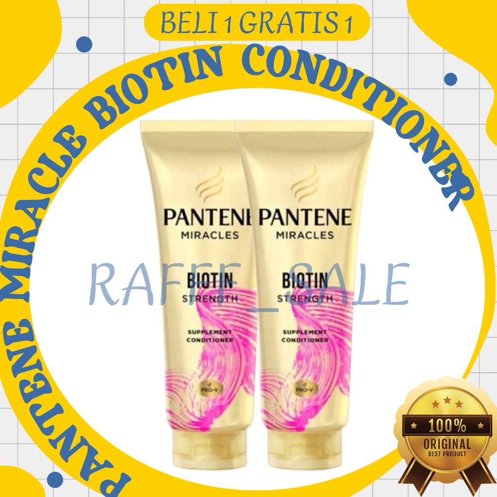 Pantene Miracle Biotin Conditioner 150 Ml - Conditioner Pantene