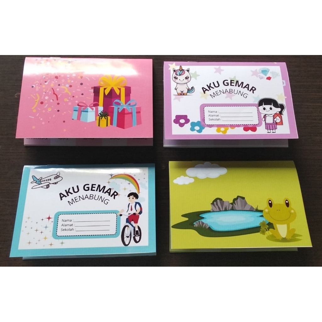 

Buku Tulis Custom berkarakter