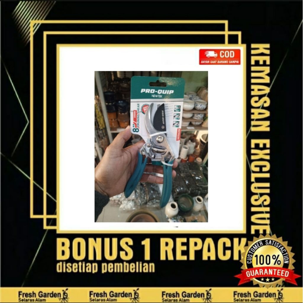 PRUNING SHEAR PRO-QUIP NEWTEX ORIGINAL IMPORT GUNTING DAHAN RANTING SUPER AWET