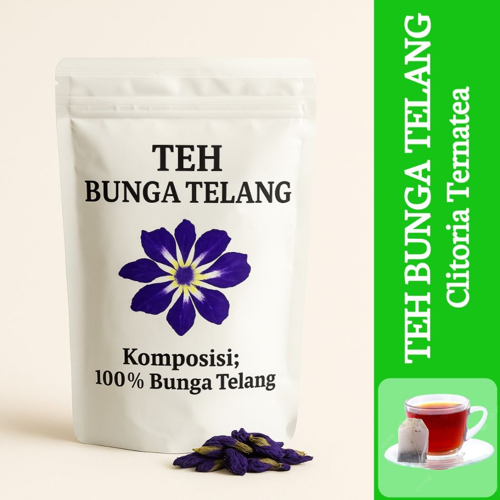 

Teh Bunga Teelang Murni Alami Tanpa Campuran Tea Bag
