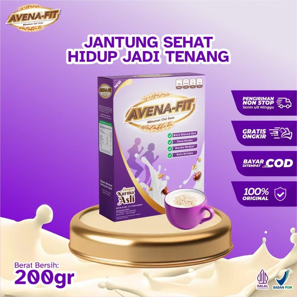 

TERBAIK GRANOLA OAT AVENAFIT - Solusi Sehat Menurunkan Masalah Kolesterol Dengan Mudah & Alami