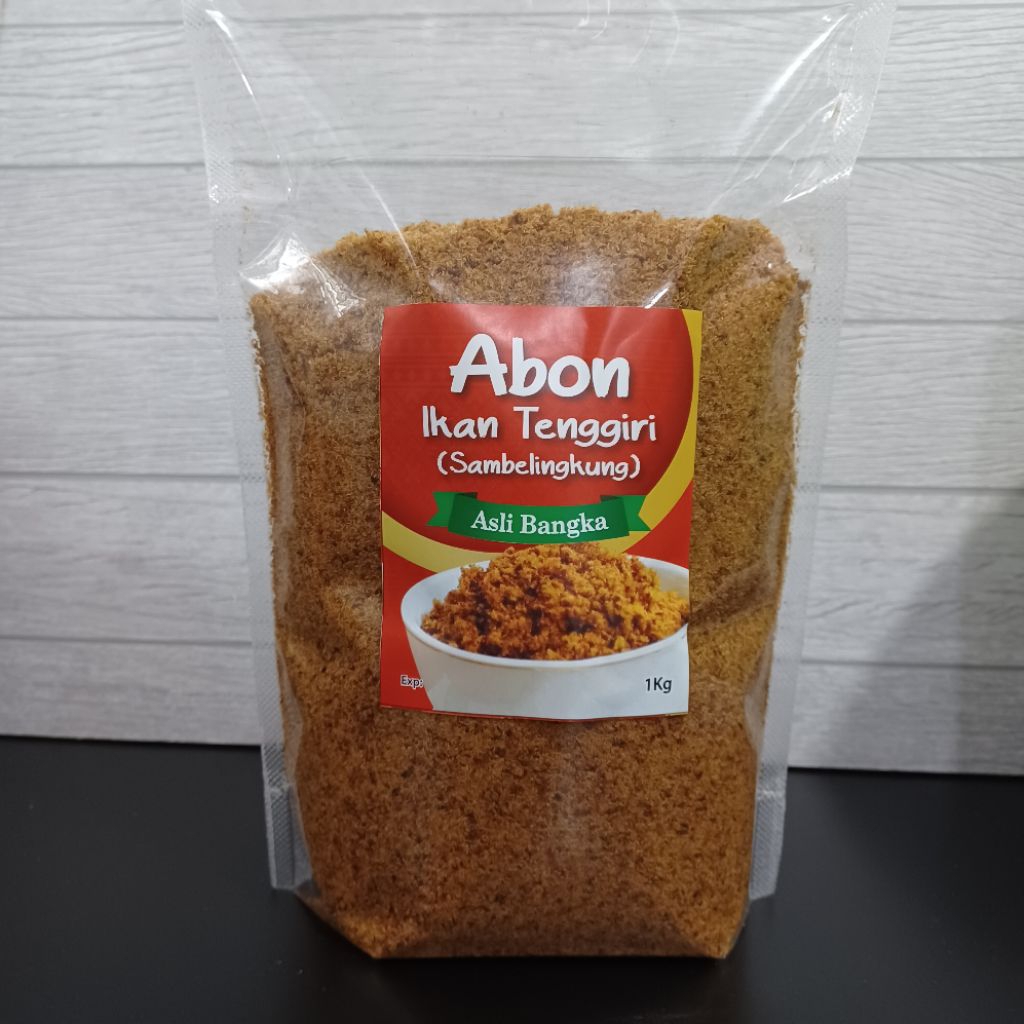 

Abon Ikan Tenggiri 1kg | Sambelingkung Tenggiri 1kg | Asli Bangka